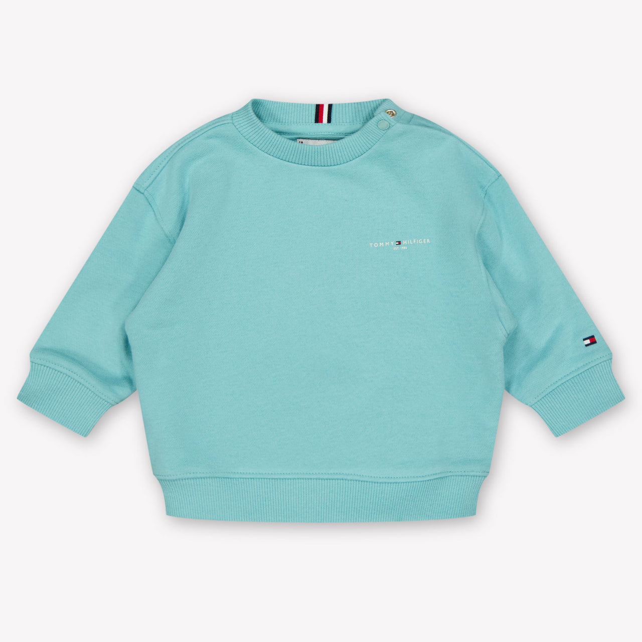 Tommy Hilfiger Baby Unisex Sweater in Turquoise
