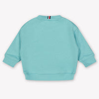 Tommy Hilfiger Baby Unisex Sweater in Turquoise