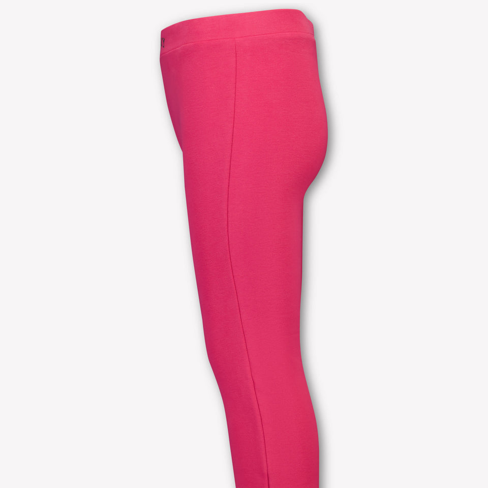 Tommy Hilfiger Kinder Meisjes Legging In Donker Roze