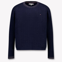 Tommy Hilfiger Kids Girls Sweater in Navy
