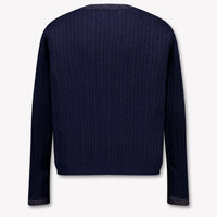 Tommy Hilfiger Kids Girls Sweater in Navy