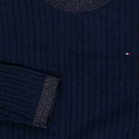 Tommy Hilfiger Kids Girls Sweater in Navy