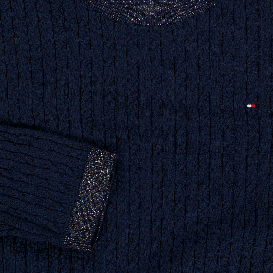 Tommy Hilfiger Kids Girls Sweater in Navy