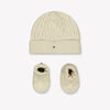 Tommy Hilfiger Baby Unisex Hat in Light Beige