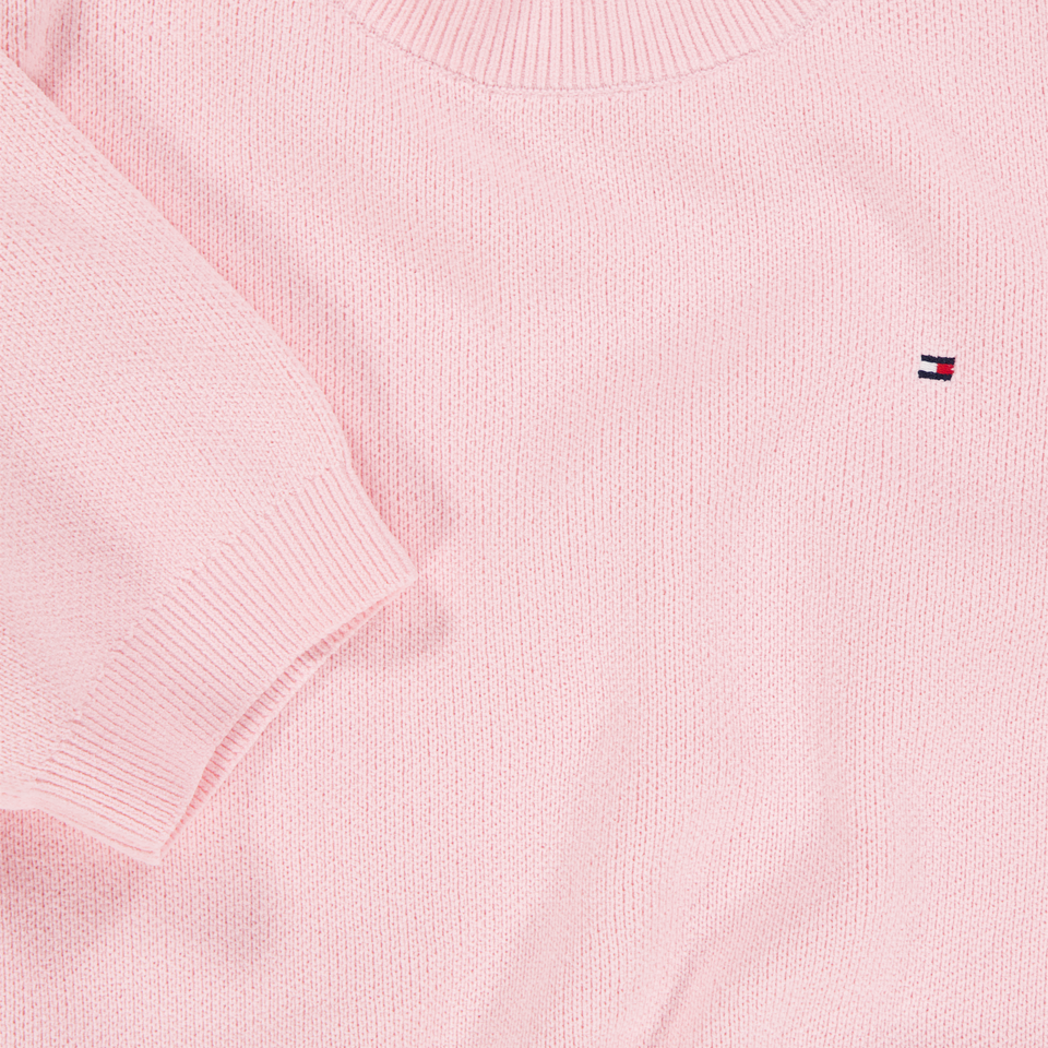 Tommy Hilfiger Kids Girls Sweater in Light Pink