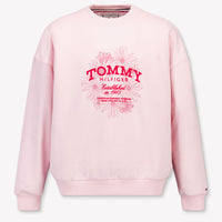 Tommy Hilfiger Kids Girls Sweater in Light Pink