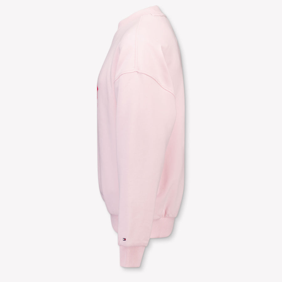 Tommy Hilfiger Kids Girls Sweater in Light Pink