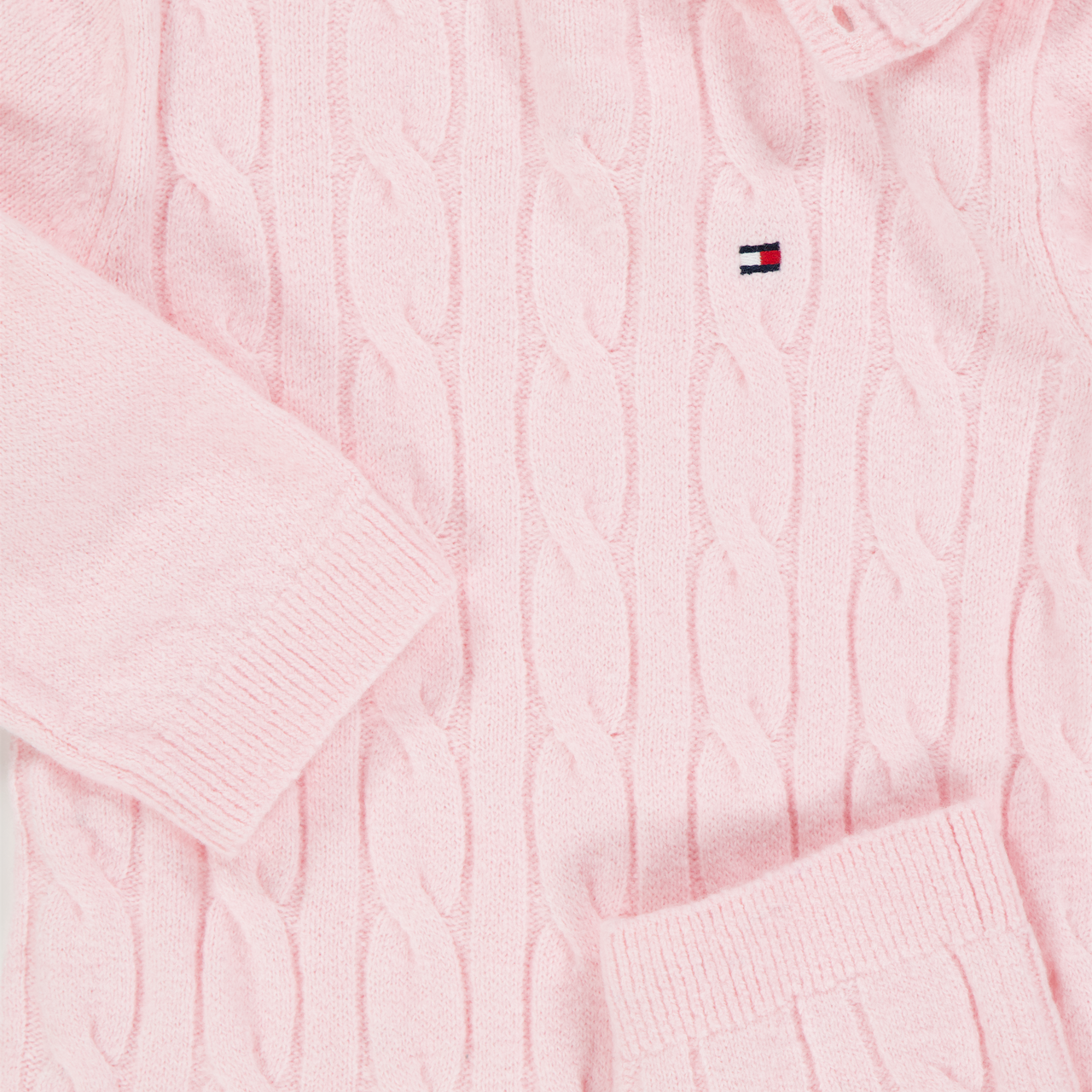 Tommy Hilfiger Baby Unisex Playsuit In Light Pink