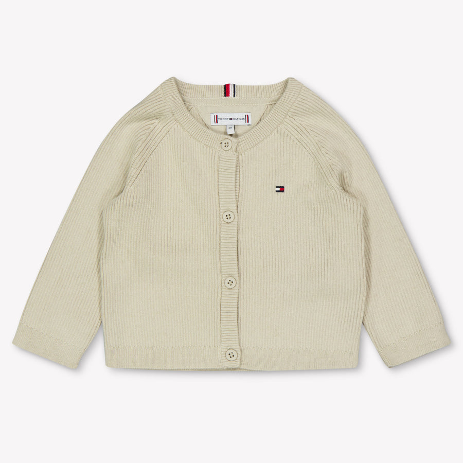 Tommy Hilfiger Baby Unisex Vest Light Beige