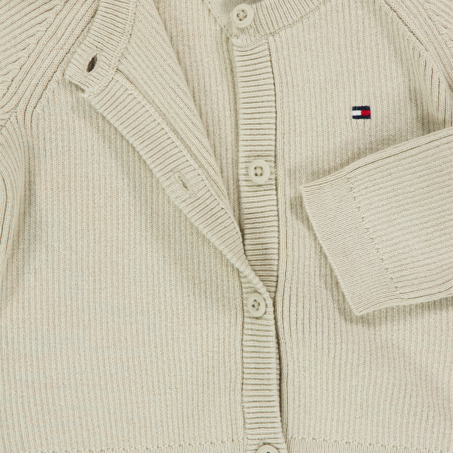 Tommy Hilfiger Baby Unisex Vest Light Beige