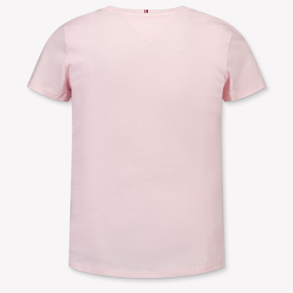 Tommy Hilfiger Kids Girls T-shirt in Light Pink
