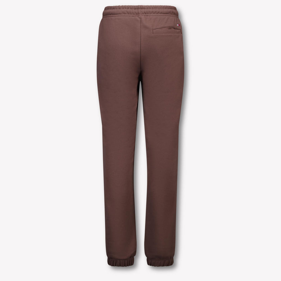 Tommy Hilfiger Kinder Unisex Broek In Bruin