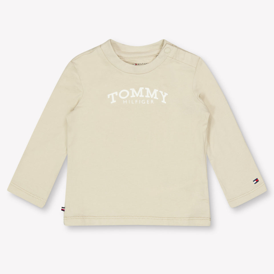 Tommy Hilfiger Baby Unisex T-Shirt In Licht Beige