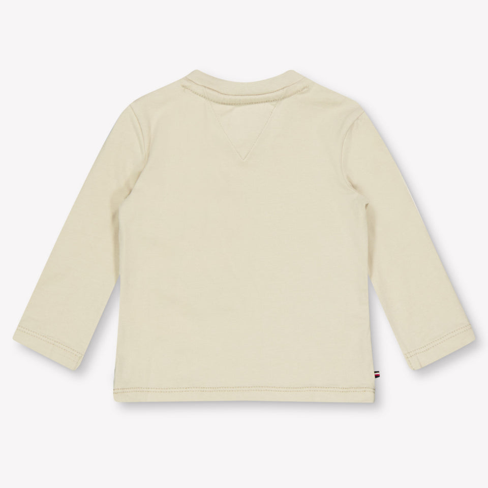 Tommy Hilfiger Baby Unisex T-Shirt In Licht Beige