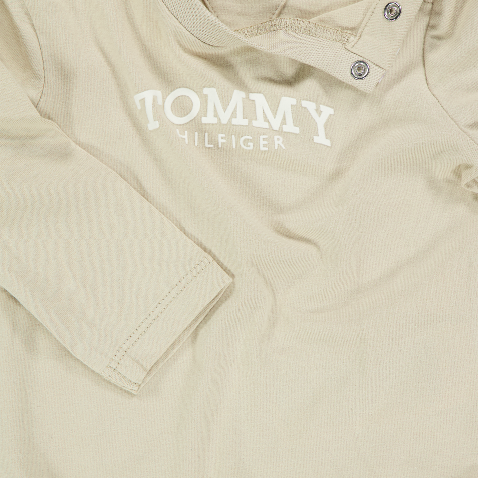 Tommy Hilfiger Baby Unisex T-Shirt In Licht Beige
