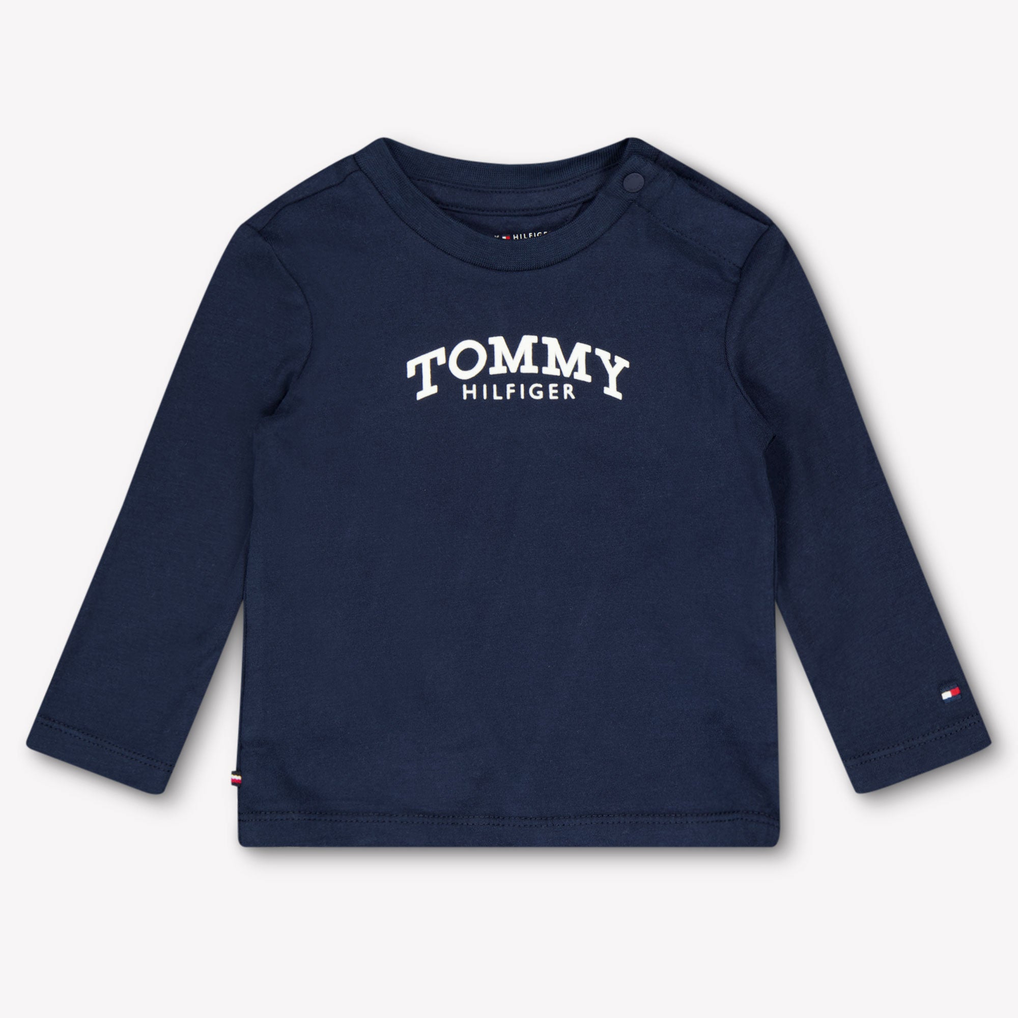 Tommy Hilfiger Baby Unisex T-Shirt In Navy