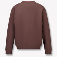 Tommy Hilfiger Kids Unisex Sweater in Brown