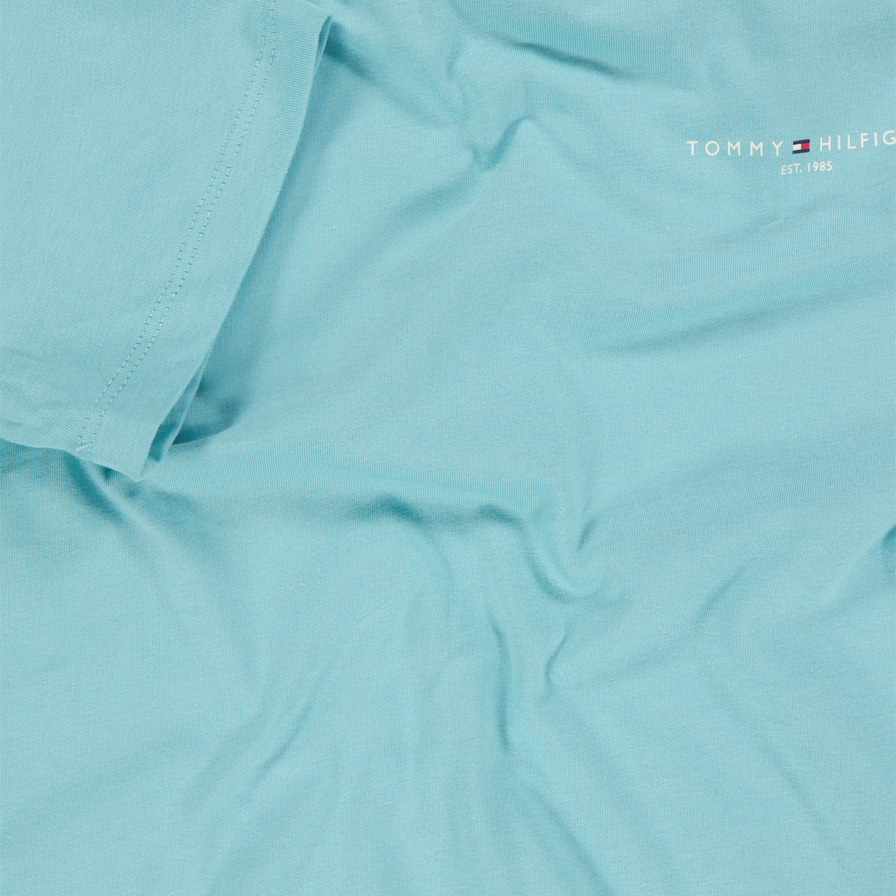 Tommy Hilfiger Kids Unisex T-shirt in Turquoise