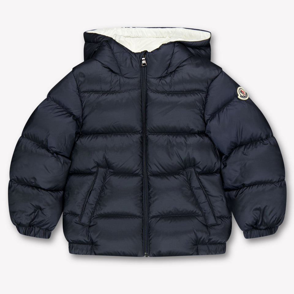 Moncler New Macaire Baby Boys Jackets In Navy