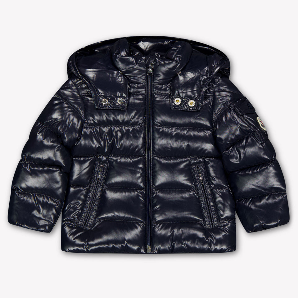 Moncler Maya Baby Jongens Winterjassen In Navy