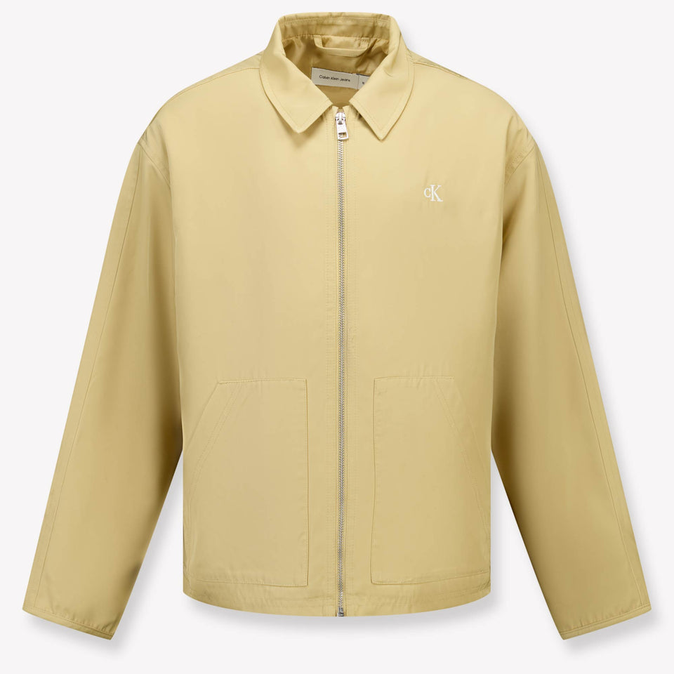Calvin Klein Kids Boys Summer jacket In Beige