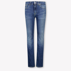 Calvin Klein Kinder Jongens Jeans In Donker Blauw