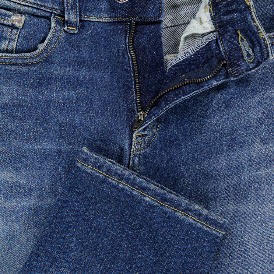 Calvin Klein Kinder Jongens Jeans In Donker Blauw