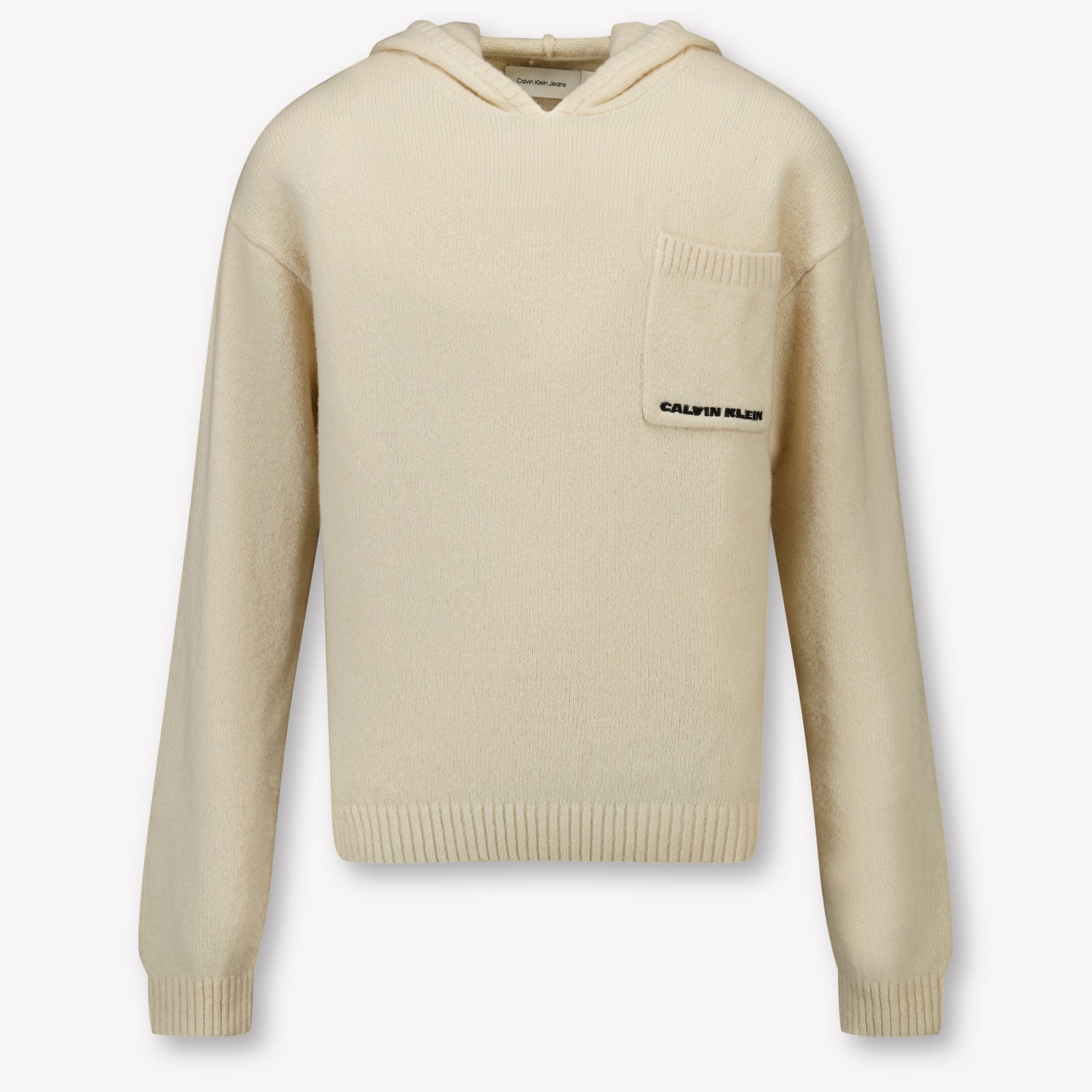 Calvin Klein Kids Boys Sweater In Light Beige