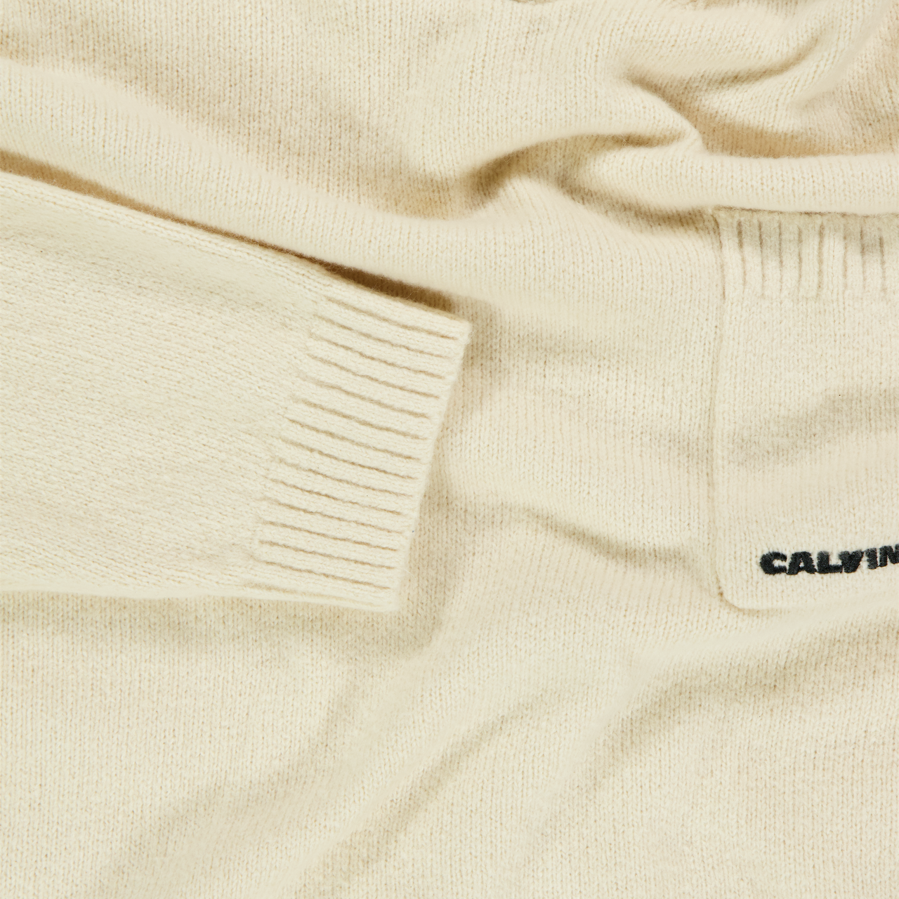 Calvin Klein Kids Boys Sweater In Light Beige