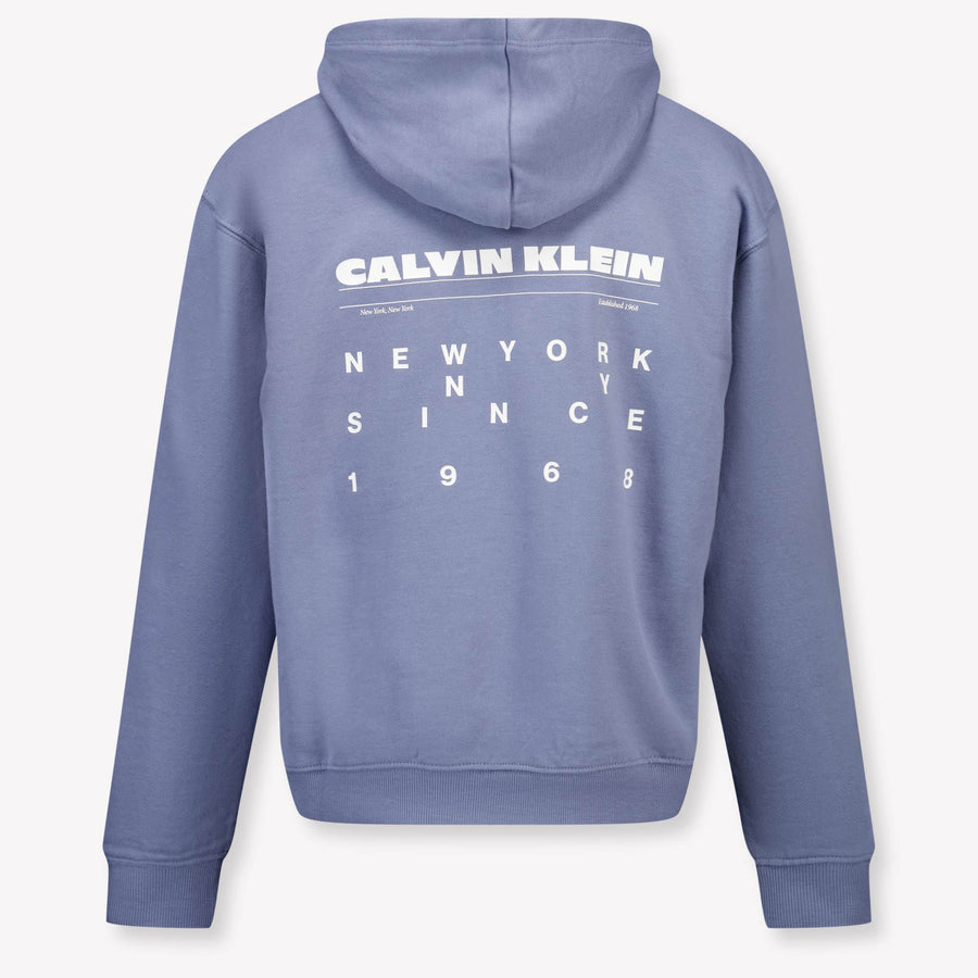 Calvin Klein Kids Boys Sweater In Light Blue