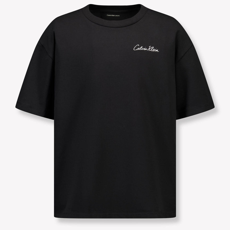 Calvin Klein Kids Boys T-Shirt In Black