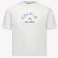Calvin Klein Kids Boys T-Shirt In White