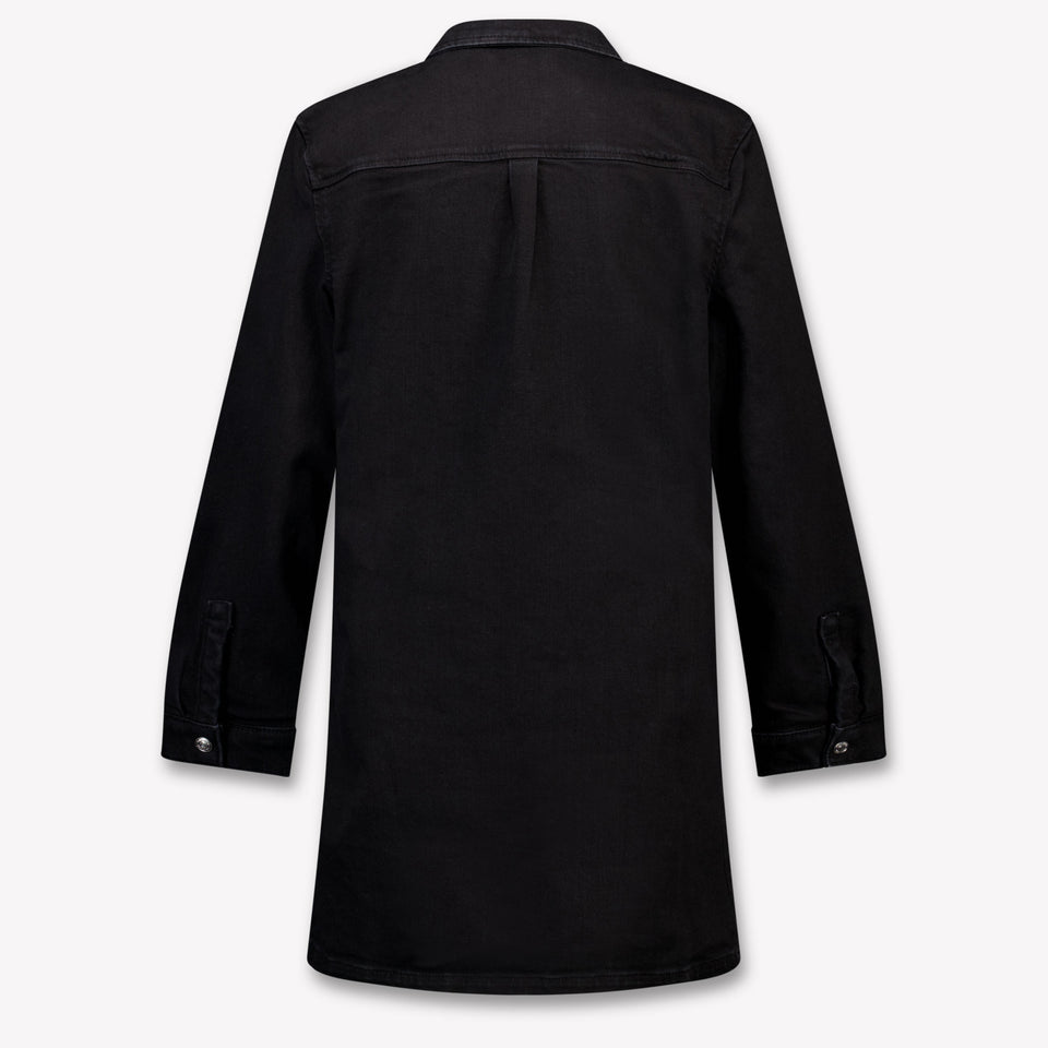 Calvin Klein Kinder Meisjes Jurk In Zwart