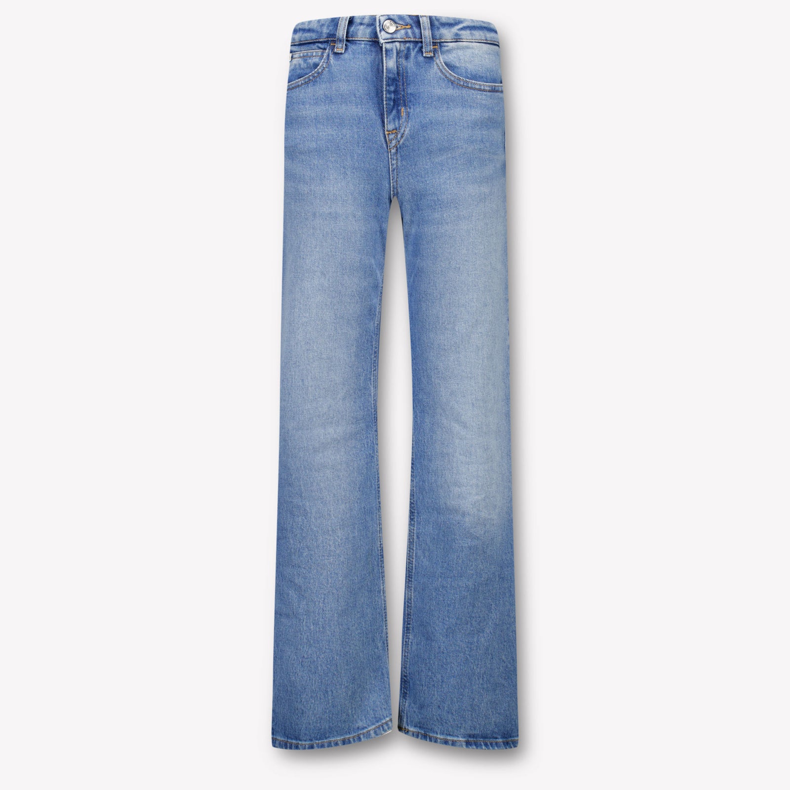 Calvin Klein Kids Girls Jeans In Light Blue
