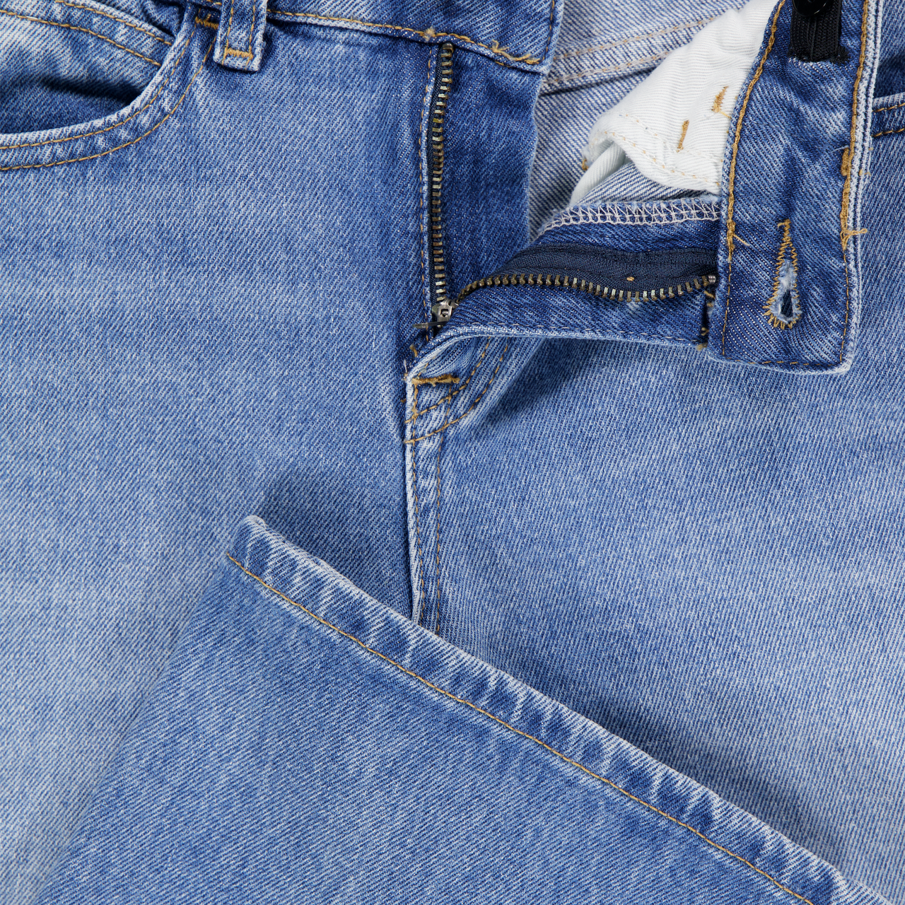 Calvin Klein Kids Girls Jeans In Light Blue