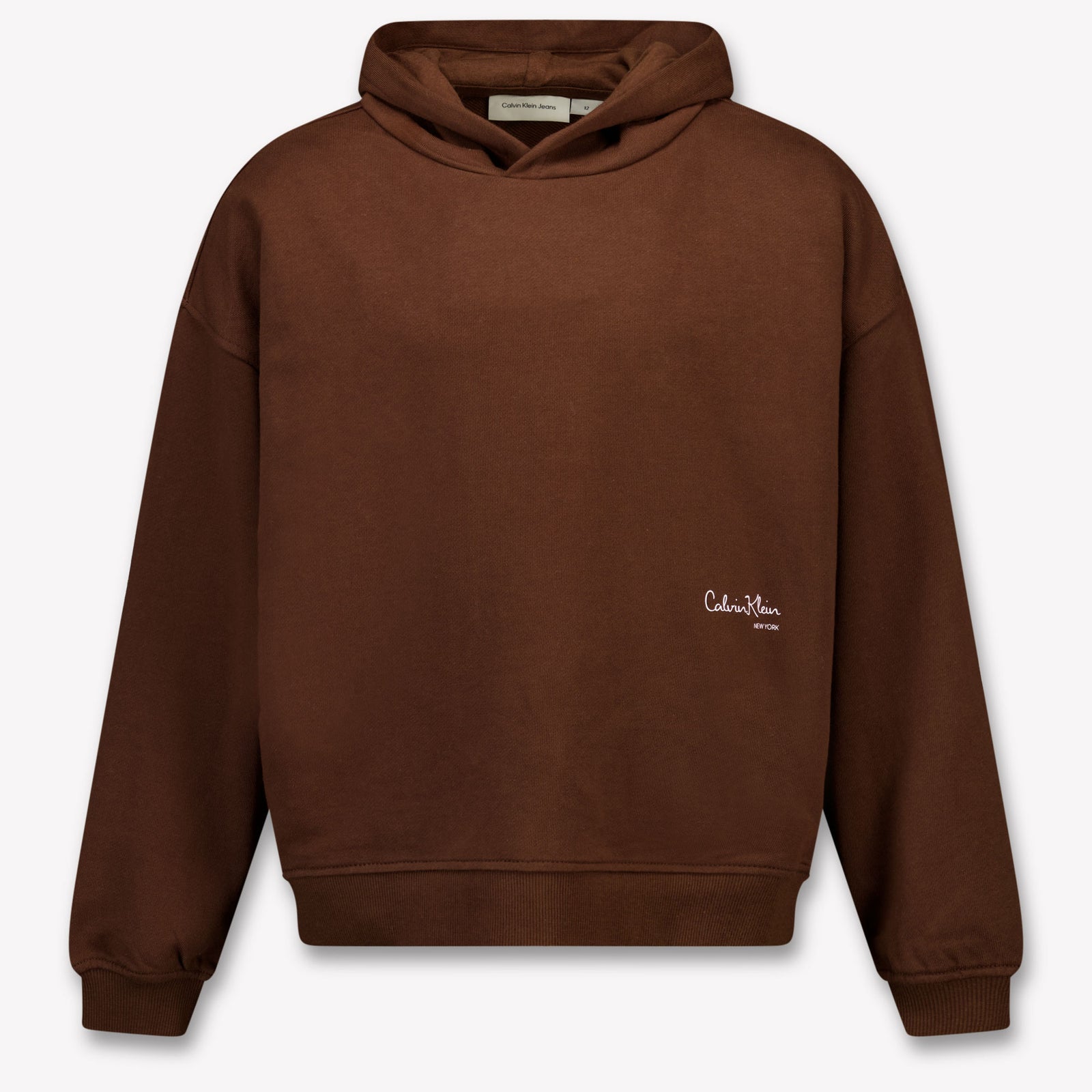 Calvin Klein Kids Girls Sweater In Brown