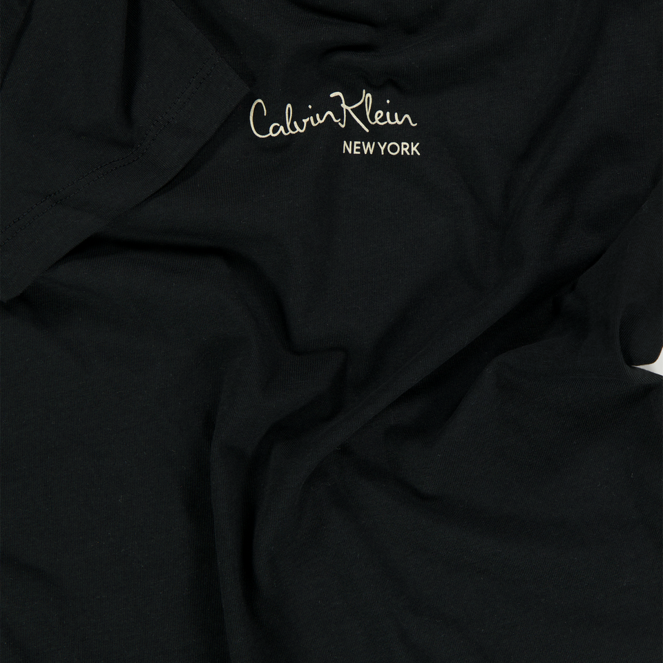 Calvin Klein Kids Girls T-Shirt In Black