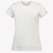 Calvin Klein Kinder Meisjes T-Shirt In Wit