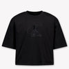 Calvin Klein Kids Girls T-Shirt In Black
