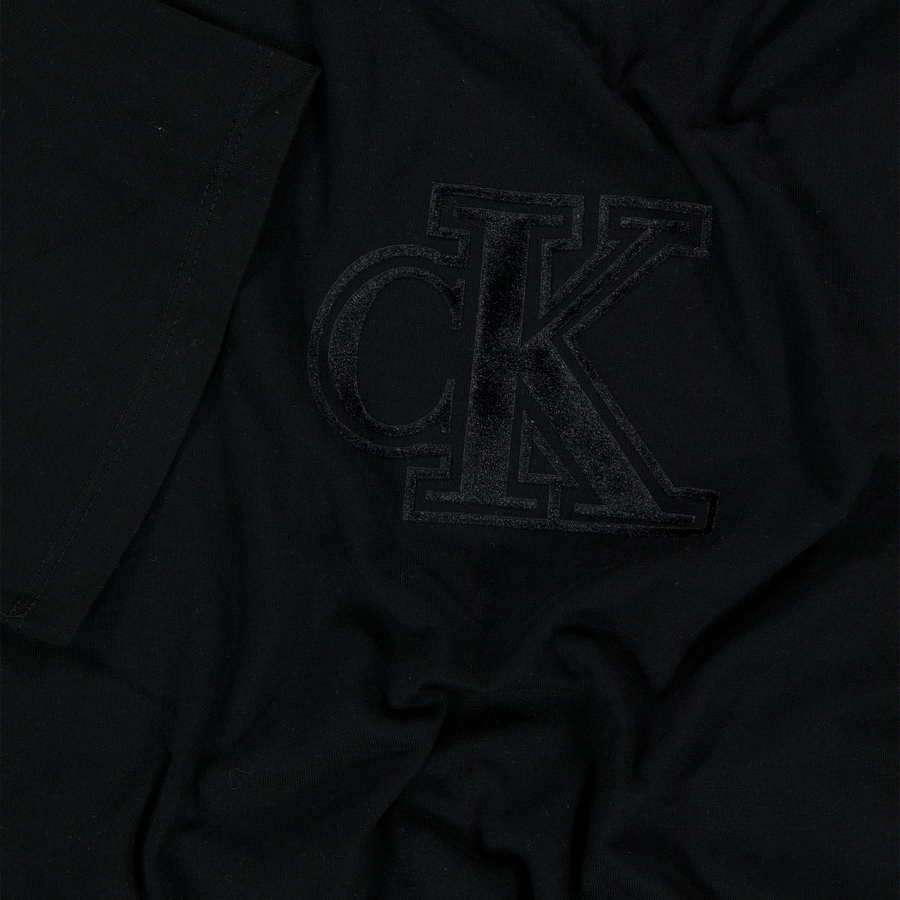 Calvin Klein Kinder Meisjes T-Shirt In Zwart