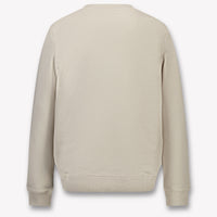 Calvin Klein Kids Unisex Sweater In Light Beige