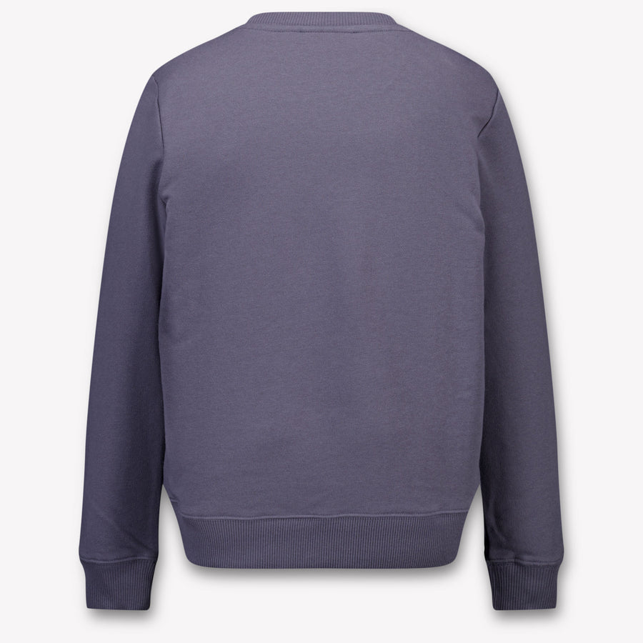 Calvin Klein Kids Unisex Sweater In Dark Gray