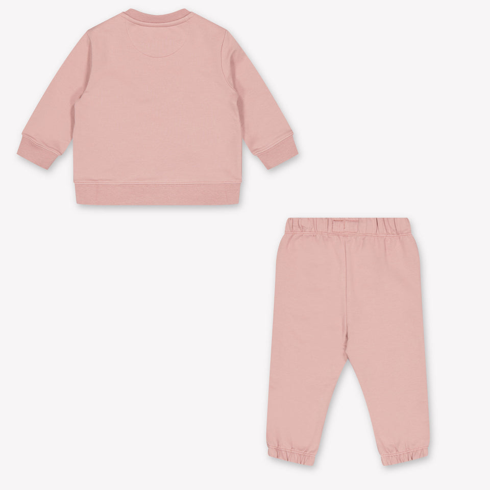 Calvin Klein Baby Meisjes Joggingpak In Roze