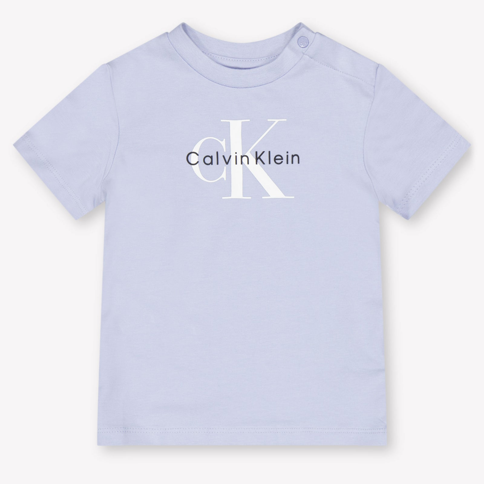 Calvin Klein Baby Unisex T-Shirt In Licht Blauw