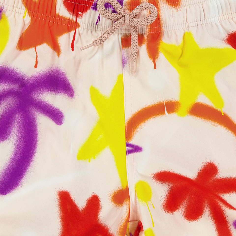 Palm Angels Baby Jongens Zwemkleding In Roze