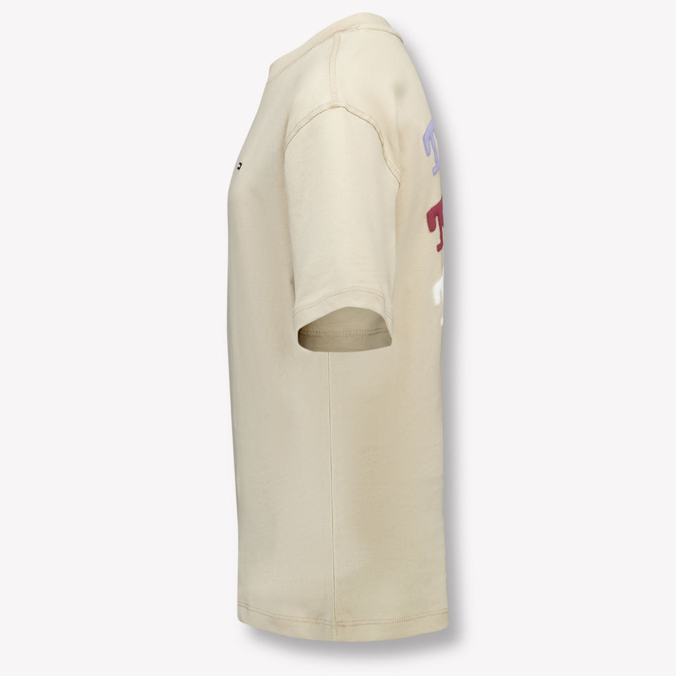 Tommy Hilfiger Kids Boys T-Shirt In Beige