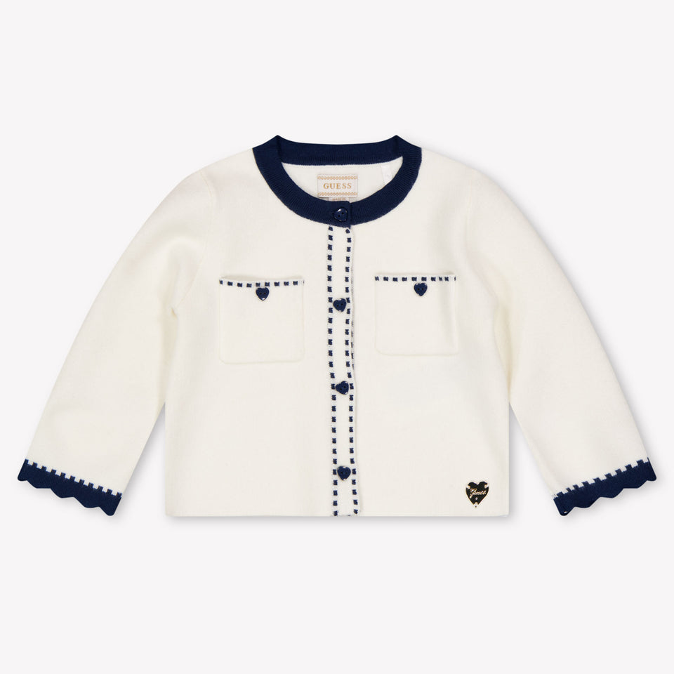 Guess Baby Meisjes Setje In Off White
