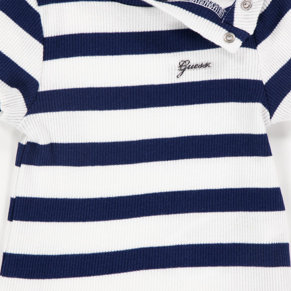 Guess Baby Girls T-Shirt In Navy