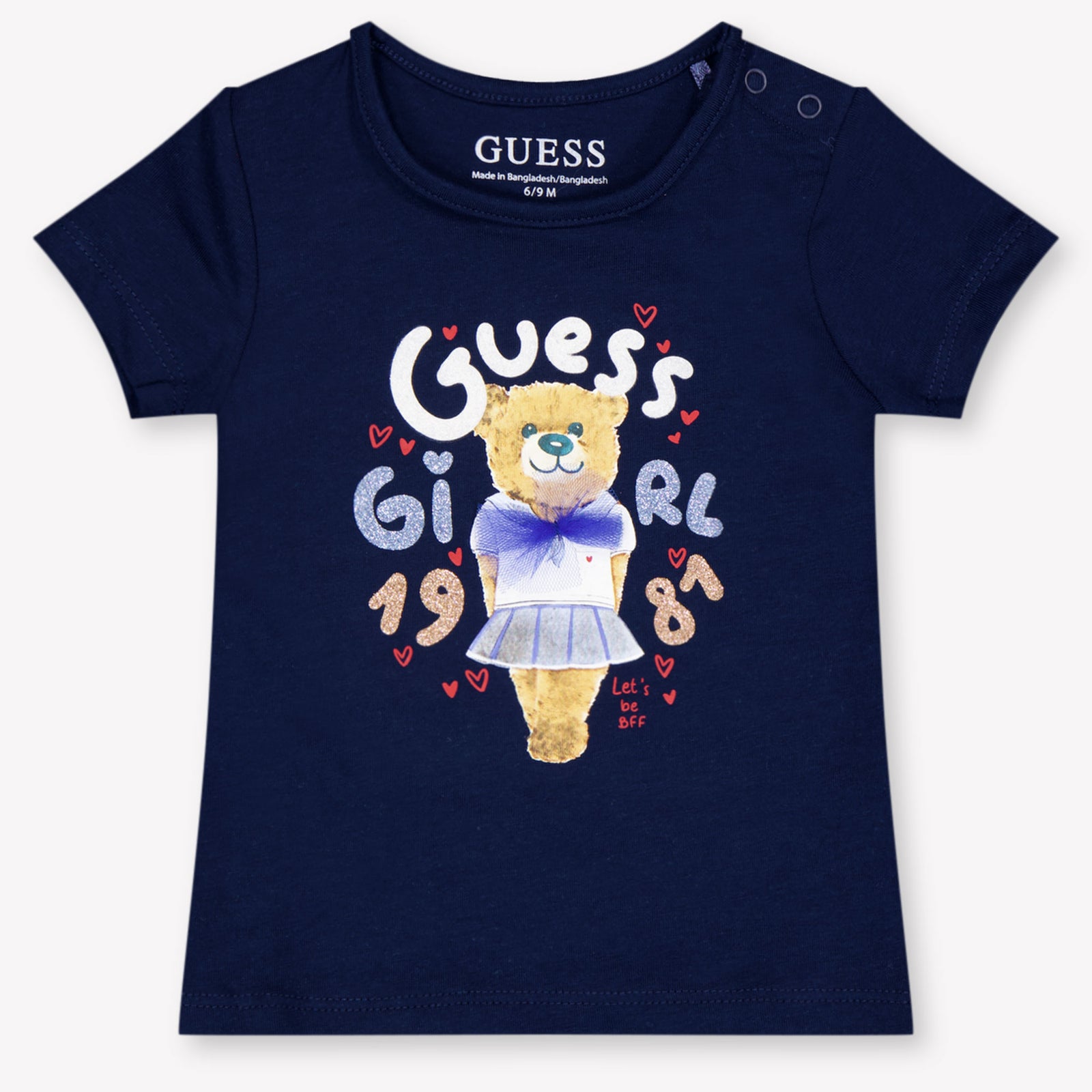 Guess Baby Girls T-Shirt In Navy