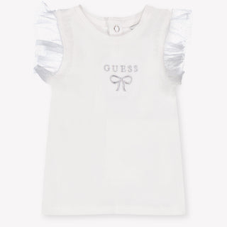 Guess Baby Girls T-Shirt In White